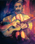 man with guitar