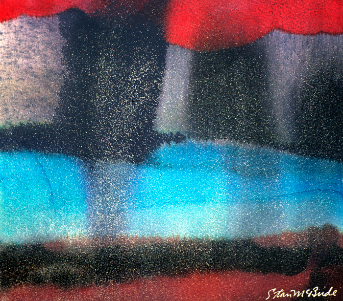 dream in red and blue